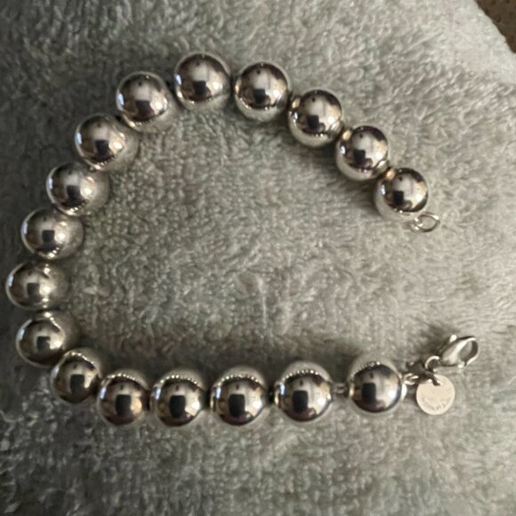Tiffany & Co Sterling Silver HardWear Ball Bracelet - Picture 3 of 3